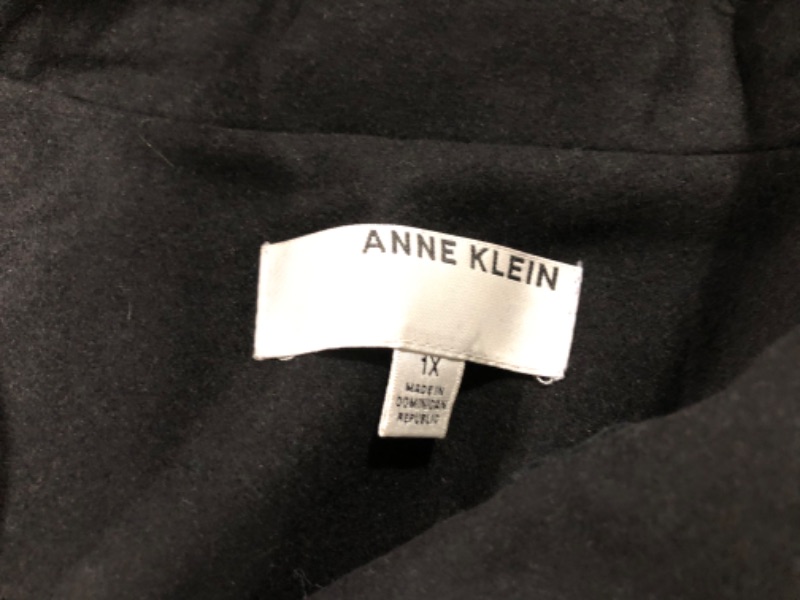 Photo 3 of  Anne Klein Classic Double-breasted Coat, SIZE 1X