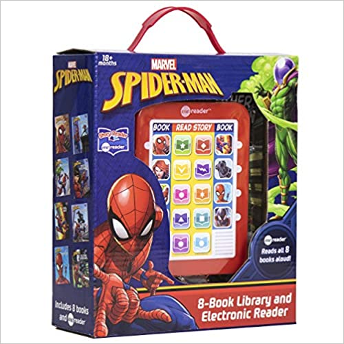 Photo 1 of Marvel - Spider-man Me Reader Electronic Reader and 8 Sound Book Library - PI Kids Hardcover – Illustrated, September 8, 2019
