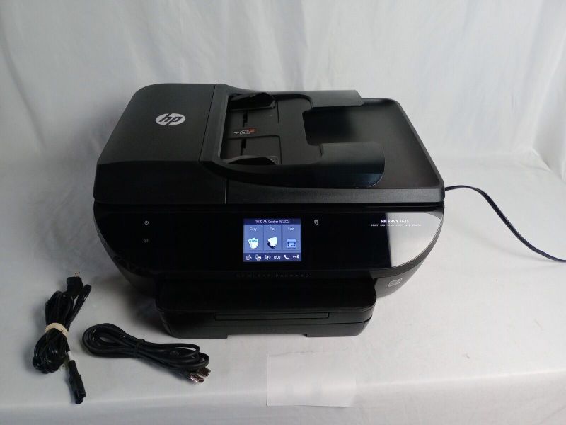 Photo 1 of HP ENVY 7645 All in One Printer Fax Machine 