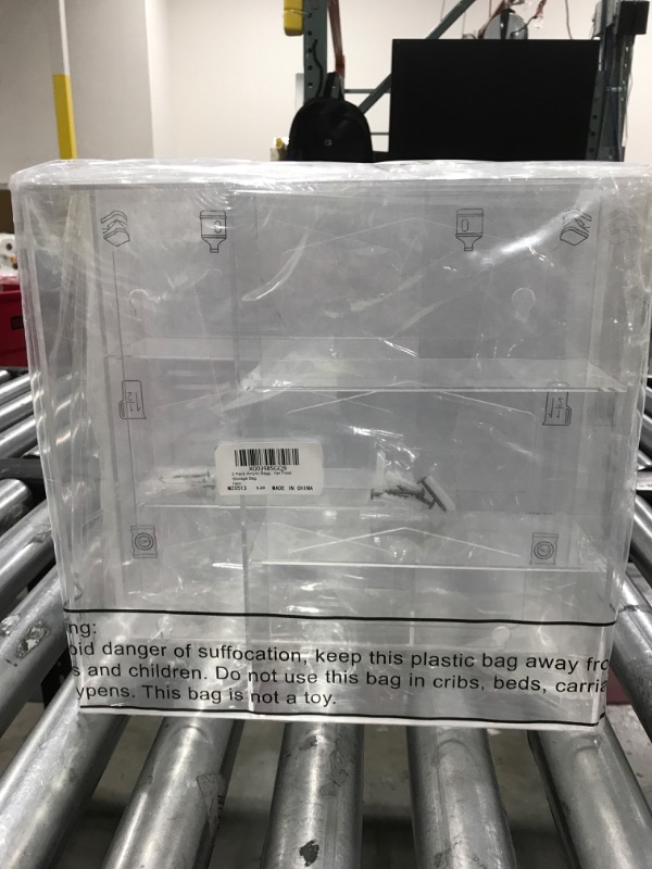 Photo 1 of 2 Pack Acrylic Bag Holder 