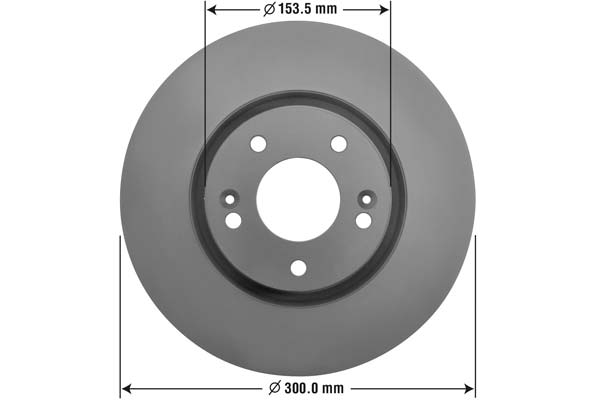 Photo 1 of 2011 Kia Sportage Goodyear Brake Rotors, Front - Goodyear Premium Brake Rotor