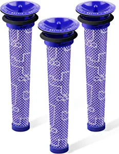 Photo 1 of 3Pack Replacement Pre Filters for Dyson - Vacuum Filter Compatible with Dyson V6 V7 V8 DC58 DC59, Compared to Part 965661-01