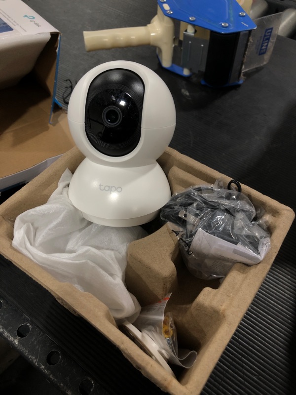 Photo 2 of TP-Link Tapo 2K Pan Tilt Security Camera for Baby Monitor, Dog Camera w/ Motion Detection, 2-Way Audio Siren, Night Vision, Cloud &SD Card Storage (Up to 256 GB), Works with Alexa & Google Home (C210)