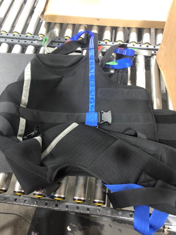 Photo 3 of Ehucon Patient Lift Walking Sling, Pelvic Padded 500lbs Safety Loading Weight,Medical Hoist Standing Aids for Ambulating Support Training-Medium Size