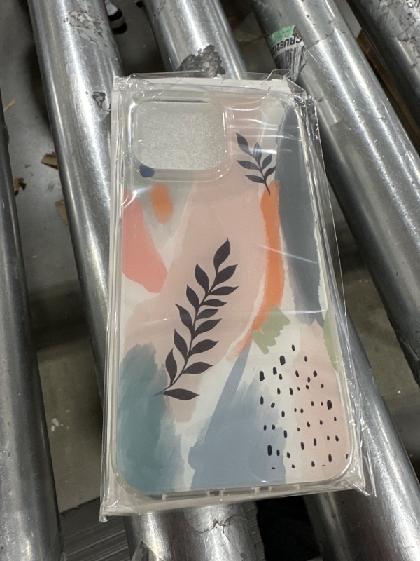 Photo 2 of Foreverluck for iPhone 14 Pro Max Case, Boho Design iPhone 14 Pro Max Case for Women, TPU + PC, Shockproof and Non-Fading, Wireless Support?Foliage 2 / White?
