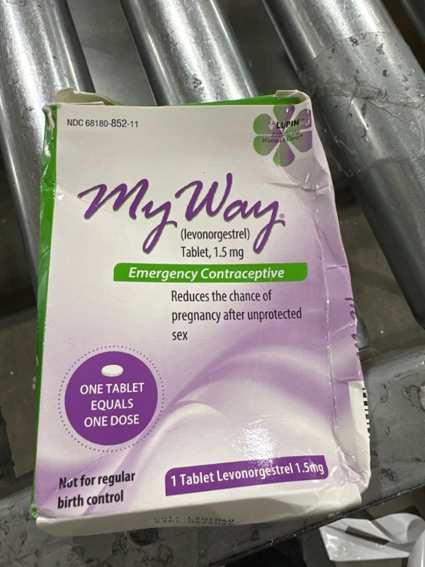 Photo 2 of Exp : 06/2025 My Way Emergency Contraceptive 1 Tablet