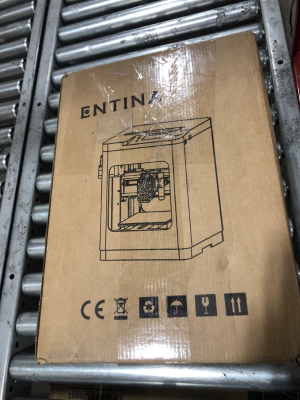 Photo 1 of Entina Tina2S 3D Printers with Wi-Fi Cloud Printing, Fully Assembled and Auto Leveling Mini 3D Printer for Beginners, High Precision Printer with Smart Control and Heated Spring Steel Build Plate Wi-Fi/MicroSD Card/USB