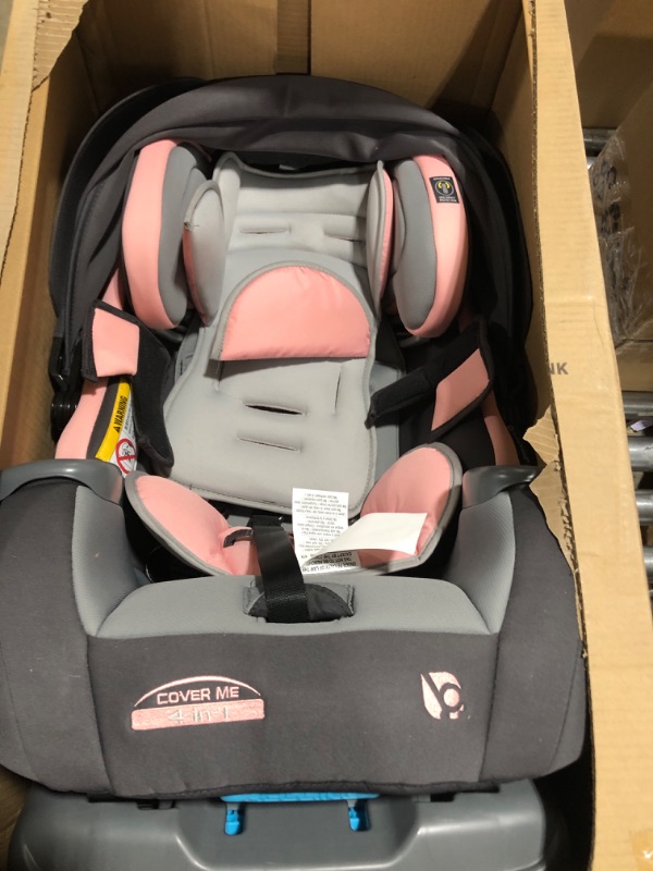 Photo 2 of Baby Trend Cover Me 4 in 1 Convertible Car Seat, Quartz Pink