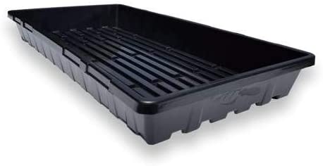 Photo 1 of 1 - Bootstrap Farmer Tray - Extra Strength No Holes, for Propagation Seed Starter, Plant Germination, Seedling Flat, Fodder, Microgreens - size 10.75"D x 21"W x 2.5"H

