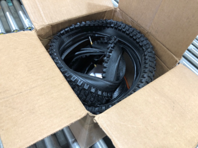 Photo 2 of 20x4.0 Fat Bike Tire, Replacement Bike Tires with Tube, Mountain Bike Tires Kit, Road Bike Tire, Foldable Snow Bicycle Tire MTB Bicycle, Easy Installation, Valve 32mm, 30PSI(200kpa) 1