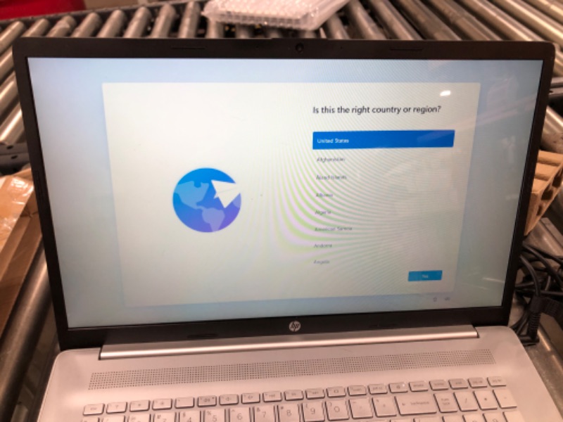 Photo 2 of HP 2022 17 17.3" Touchscreen Laptop, Hexa-Core AMD Ryzen 5 5625U up to 4.2GHz(Beat i5-1145G7), 12GB DDR4 RAM, 1TB HDD, 802.11AC WiFi, Bluetooth 5.0, Webcam, Windows 11, BROAG 64GB Flash Stylus 