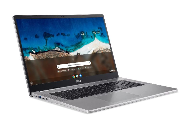 Photo 1 of Acer 317 17.3" Celeron 4GB/64GB Chromebook, Full HD IPS Display, Intel Celeron N4500, 4GB LPDDR4X, 64GB eMMC, Intel Wireless Wi-Fi 6 AX201 802.11ax, Bluetooth 5.1, Chrome OS, CB317-1H-C994