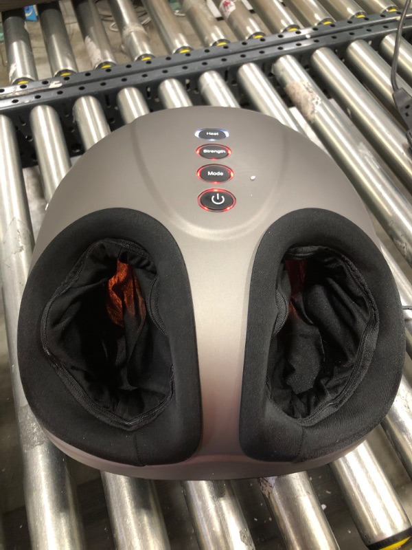 Photo 2 of Breo Foot Massager Machine with Heat, Shiatsu Deep Tissue Kneading, Rolling Massage for Relief, Fits Feet Up to Men Size 12