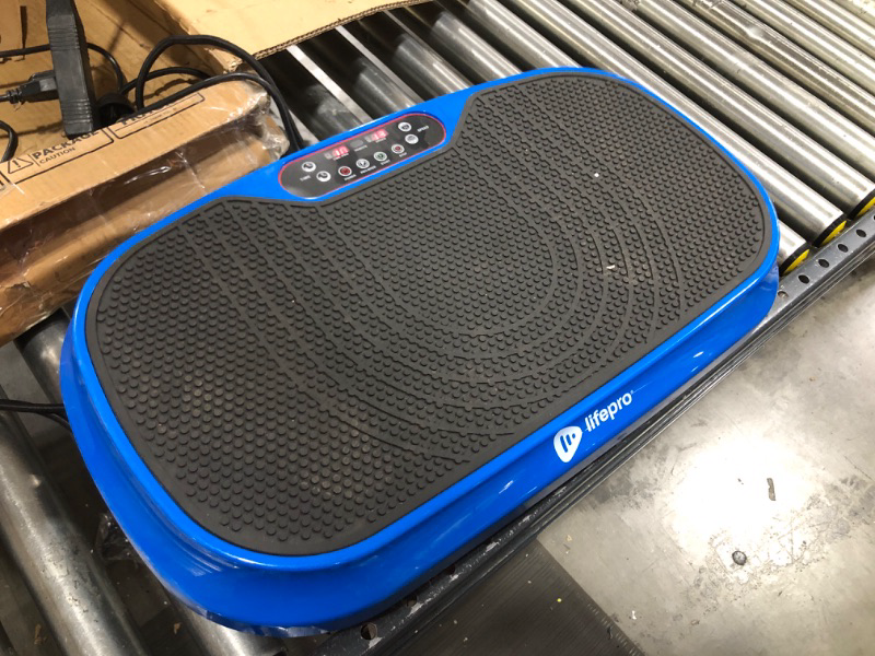 Photo 1 of Lifepro Waver Mini Vibration Plate - Whole Body Vibration Platform Exercise Machine - Home & Travel Workout Equipment for Weight Loss, Toning & Wellness - Max User Weight 260lbs
