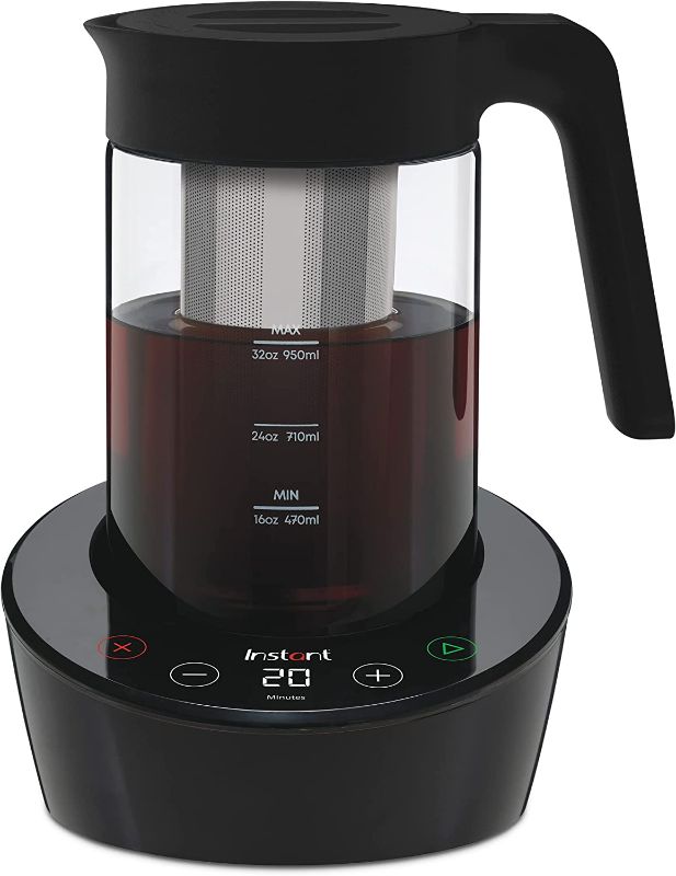 Photo 1 of Instant Cold Brew Electric Coffee Maker, From the Makers of Instant Pot, Quickly Cold Brew Coffee, Customize Your Brew Strength, Easy-to-Use, Dishwasher Safe Glass Pitcher, Brew Up to 32 Ounces
