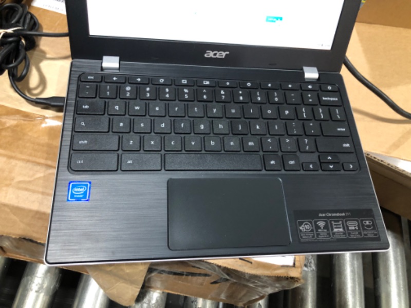 Photo 3 of  Acer Chromebook 311, Intel Celeron N4000, 11.6" HD Touch Display, Intel UHD Graphics, 4GB LPDDR4, 32GB eMMC, 802.11ac WiFi, Bluetooth, Google Chrome, CB311-9HT-C4UM 