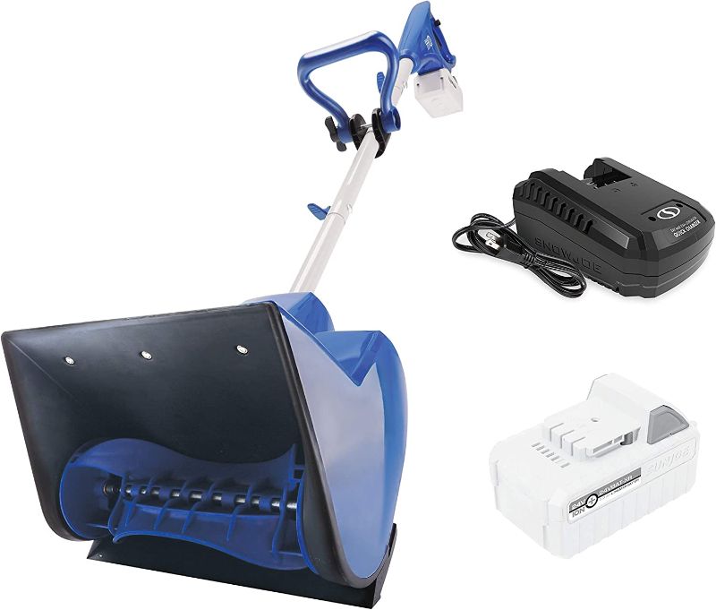 Photo 1 of  Snow Joe 24V-SS11-XR 24-Volt 11-Inch 5-Ah Cordless Snow Shovel, Kit (w/5-Ah Battery + Quick Charger) 