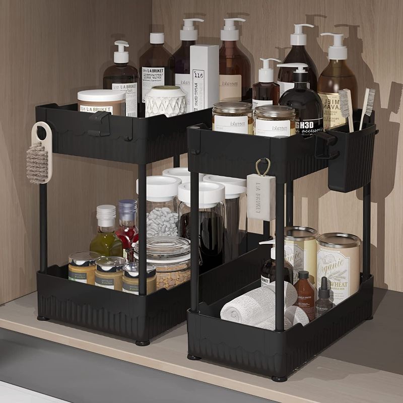 Photo 1 of 2 Pack Under Sink Organizers