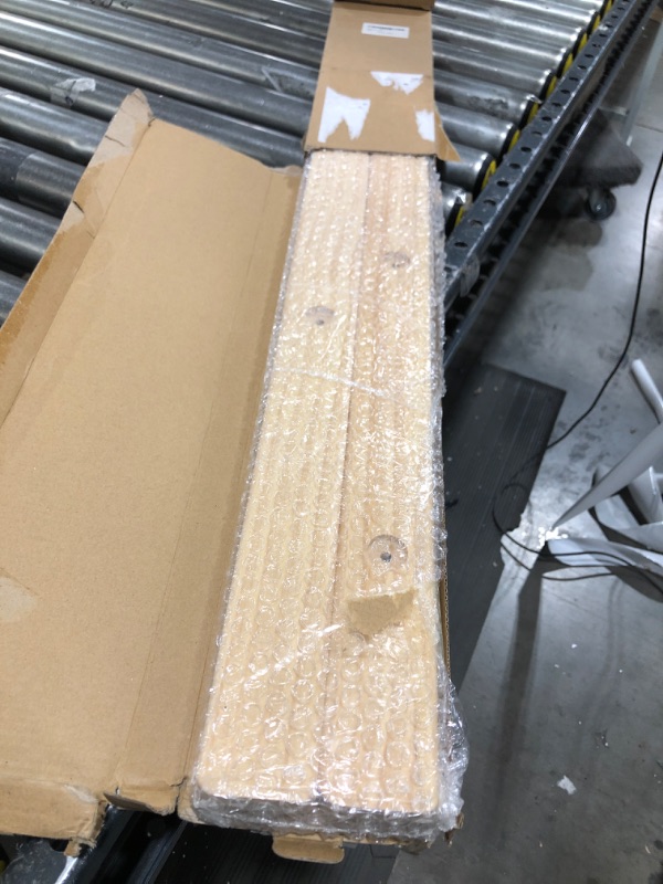 Photo 3 of 5 Ft Wooden Blanket Ladder - Quilt Ladder for Bedroom | Wood Ladder Decor | Decorative Ladder for Blankets - Easy to Assemble | Wooden Ladder for Blankets | Farmhouse Ladder Blanket Holder Natural Wood