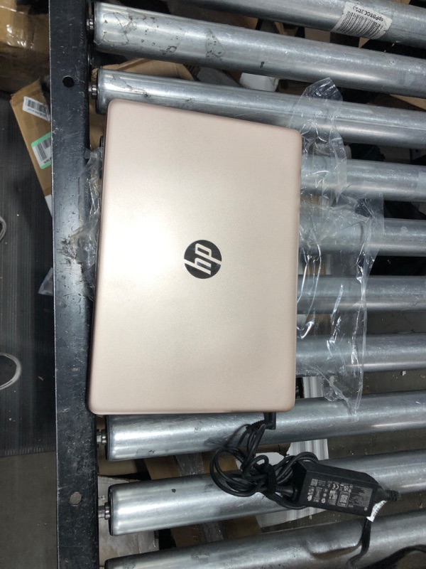 Photo 3 of HP Laptop 14-dq0034dx 14" Intel Celeron N4120 4 GB Memory; 64 GB eMMC Storage Windows 11 S Pale Rose Gold(Renewed)