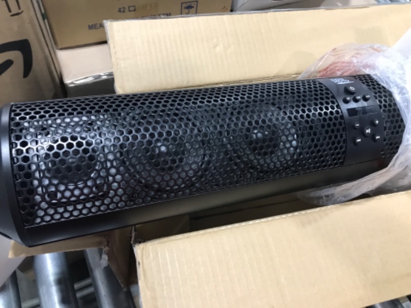 Photo 6 of kemimoto UTV Sound Bar SXS Speaker Wireless Control Bluetooth Compatible X3 SoundBar with 2X Tweeter and 4X Subwoofer Compatible with Polaris Can am Honda CForce, for 1.56"- 2.25" Roll Cage----UNABLE TO TEST 