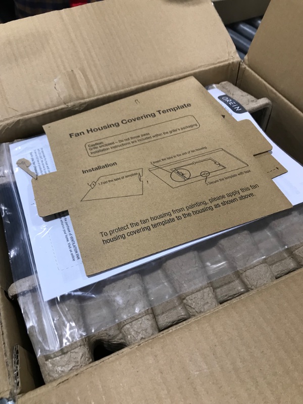 Photo 1 of OREiN Bathroom Exhaust Fan with Light, 12W Bathroom Fan with LED Light, 100 CFM, 1.5 Sones Ventilation Fan Combo for Home, Quiet Energy Star Certified and HVI/FCC/ETL Listed, White----UNABLE TO TEST