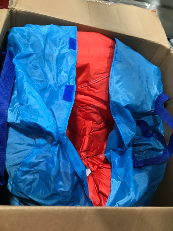 Photo 1 of Doctor Dolphin Inflatable Bounce House,Kids Bouncy House Slide with Blower ,Play House for Kids 5-12, Crab Shape Kids Outdoor Games with Throwing Game Ball Pit Crab Theme