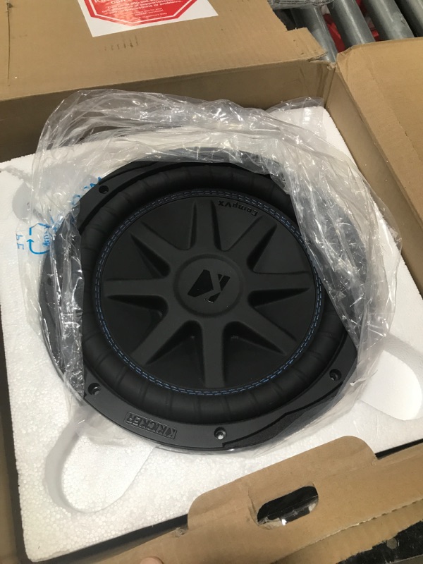 Photo 2 of KICKER CVX104 COMPVX 10" Subwoofer Dual Voice Coil 4-Ohm 600W