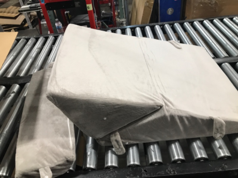 Photo 1 of 3 PART PILLOW WEDGE WITH ONE ATTACHABLE AND DETACHABLE PIECE 