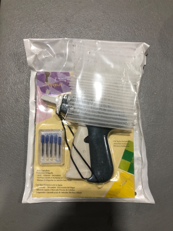 Photo 2 of Winnerbe Clothes Tagging Gun Price Label Tag Gun Labeler Tag Attacher Clothing Tag Gun with ±1000 White Barbs Fasteners and 5 Extra Steel Needles