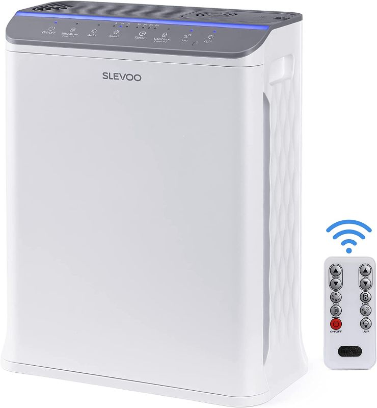 Photo 1 of Air Purifiers for Home Large Room Up to 1505 Sq Ft, Bedroom 22dB 2023 New Upgrade Unique Non-fog Humidification Aromatherapy, H13 True HEPA Air Purifiers with Air Quality Sensors, Timer, Effectively Clean 99.97% of Smoke, Dust, Pollen, Pet Dander, Odors