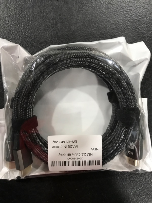 Photo 2 of 8K HDMI Cable 6Ft,