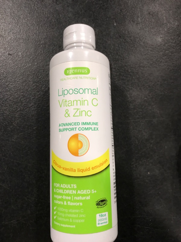 Photo 2 of Liposomal Vitamin C 1000mg & Zinc + 