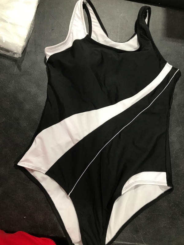 Photo 1 of Black and White Bathing Suit