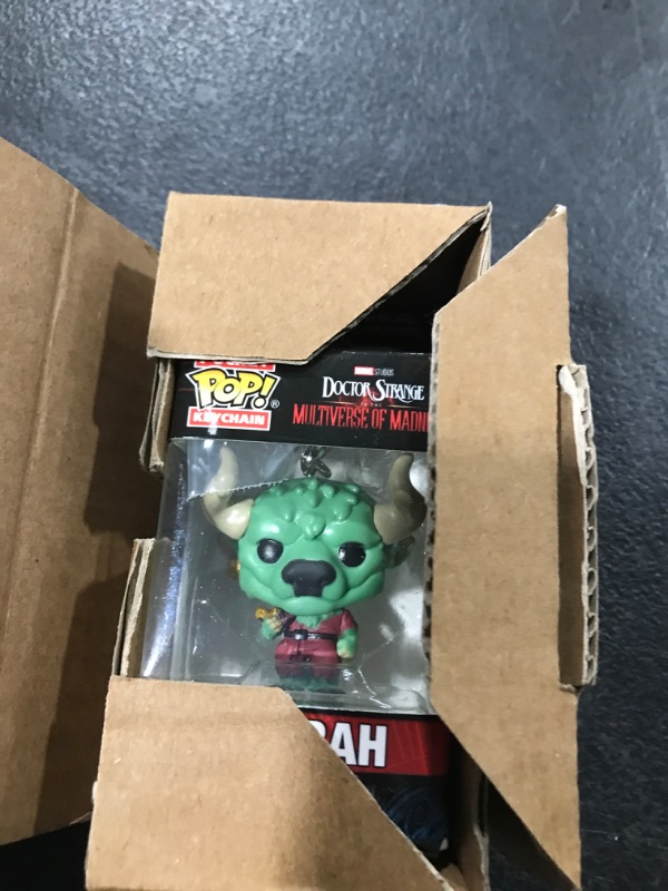 Photo 2 of Funko Pop! Keychain: Doctor Strange Multiverse of Madness - Rintrah 4-inches Multicolor