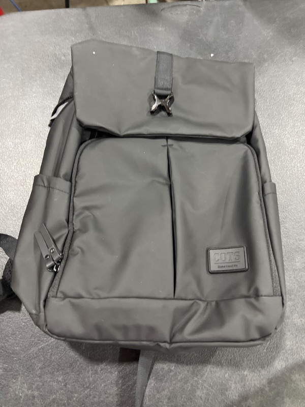 Photo 2 of Osprey Arcane Flap Laptop Backpack, Stonewash Black