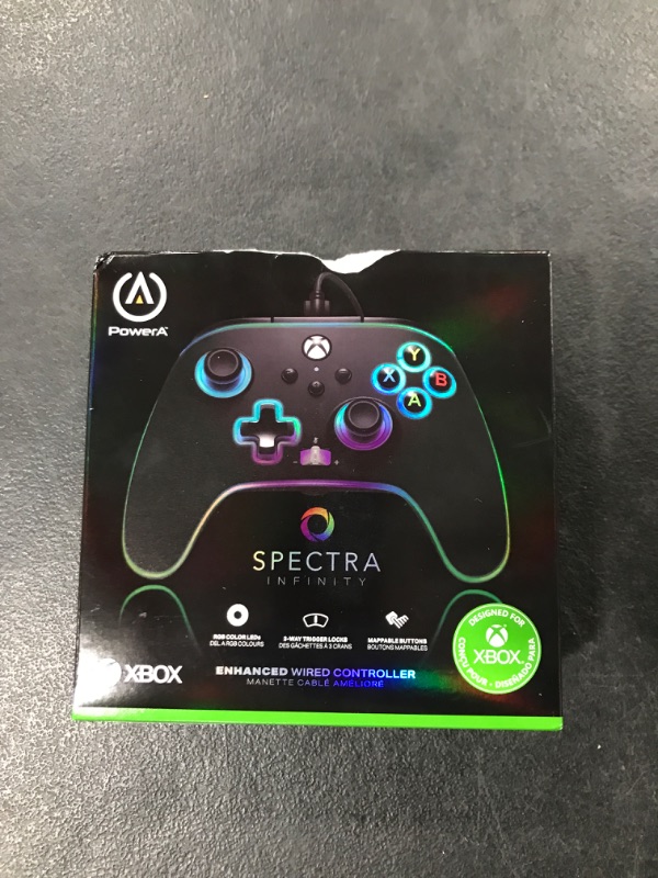 Photo 1 of PowerA Spectra Infinity Enhanced Wired Controller for Xbox Series X|S/Xbox One