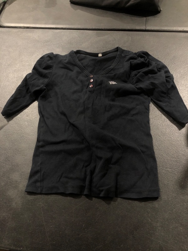 Photo 1 of BLACK SHIRT LONG SLEEVE M