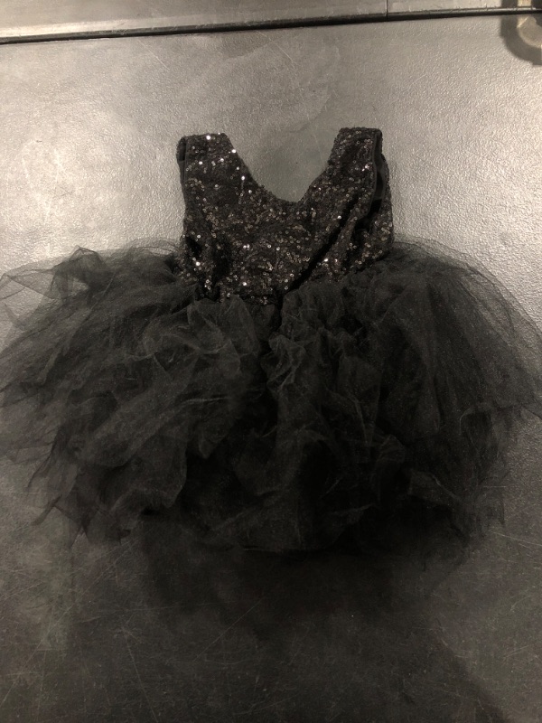 Photo 1 of BLACK TUTU BABY DRESS 90