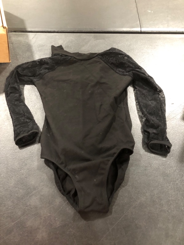 Photo 1 of BLACK LEOTARD SIZE UNKNOWN 