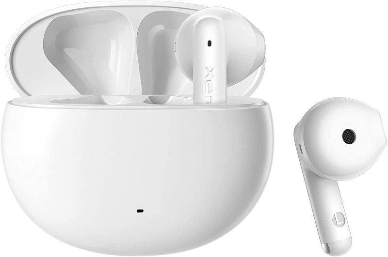 Photo 1 of Edifier X2 Bluetooth Headphones Wireless Earbuds with Microphone, Lightweight Stereo in Ear Earphones 28H Playtime with Charging Case, White