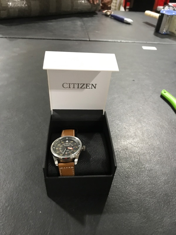 Photo 2 of Citizen Men's Eco-Drive Watch in Stainless Steel Brown