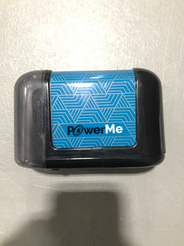 Photo 1 of PowerMe Electric Pencil Sharpener - Battery Operated, for Home, Office, School, Artist, Students – Ultra Portable Automatic Pencil Sharpener, ideal for No. 2 And Colored Pencils (Drawing, Coloring)