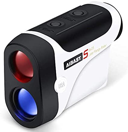 Photo 1 of 1500 Yards Golf Rangefinder with Slope, 8X Laser Range Finder with Magnetic Rangefinder Mount Strap for Hunting, Distance Rangefinder Binoculars with Angle Compensation for Golfing and Hunting Archery
