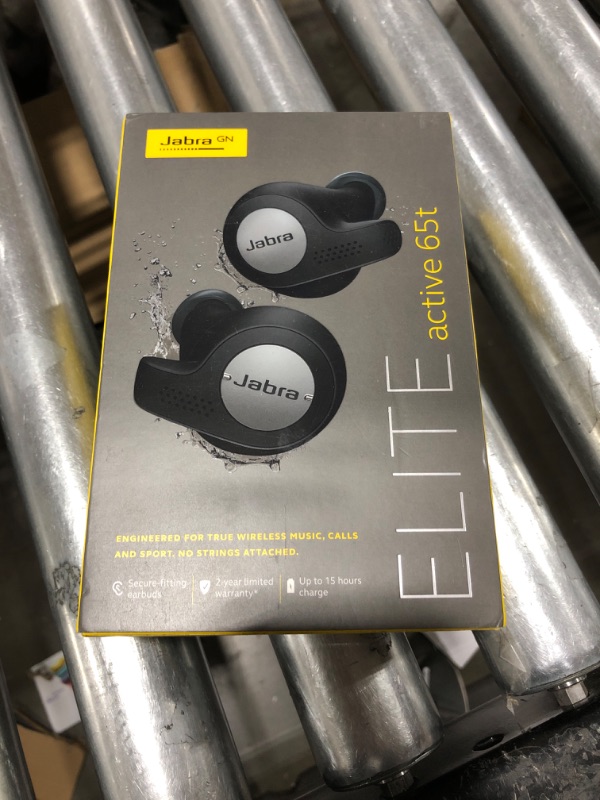 Photo 5 of Jabra Elite Active 65t Bluetooth Wireless Earbuds 100-99010002-14 Titanium Black