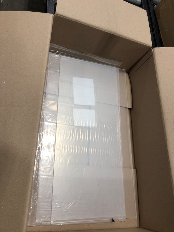 Photo 2 of 2-Pack 12 x 24” Clear Acrylic Sheet Plexiglass – 1/8” Thick; Use for Craft Projects, Signs, Sneeze Guard and More; Cut with Cricut, Laser, Saw or Hand Tools – No Knives 12"x24" 2