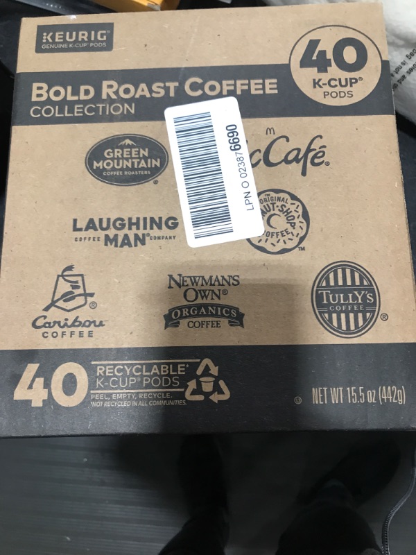 Photo 2 of 40 Ct Keurig Bold Roast Coffee Collection Variety Pack K-Cup ® Pods. Coffee - Kosher Single Serve Pods