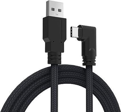 Photo 1 of SMOSEN Link Cable for Oculus Quest 2 16FT/5M, Oculus Quest 2 Accessories, Nylon Braided Fast Charing & PC Data Transfer USB C 3.2 Gen1 Cable for VR Headset and Gaming PC
