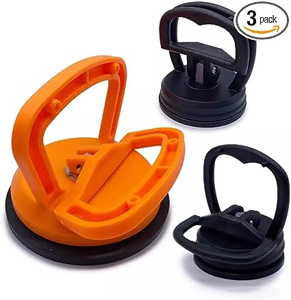 Photo 1 of Zax Suction Cup Dent Puller - 3PCS Cups Dent Puller Handle for Car Dent Repair, Glass, Screen, Tiles - Easy to Use & Adjust
