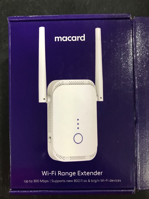 Photo 1 of Macard 300MBPS WiFI Range Extender For 2.4G
